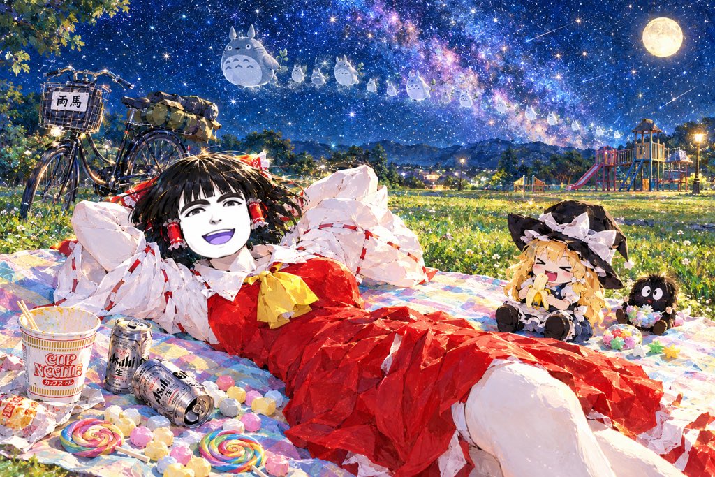 18yuukasama's tweet photo. 『あだゔ様の日本一周の旅・壱
〜まだ見ぬ海を目指してwithちび魔理沙〜』
（※このポストがアップされている頃には、
もう海に辿り着いてましたねおめでとうです。）
#あだゔ　#adavchan https://t.co/07WZ1C3IrT