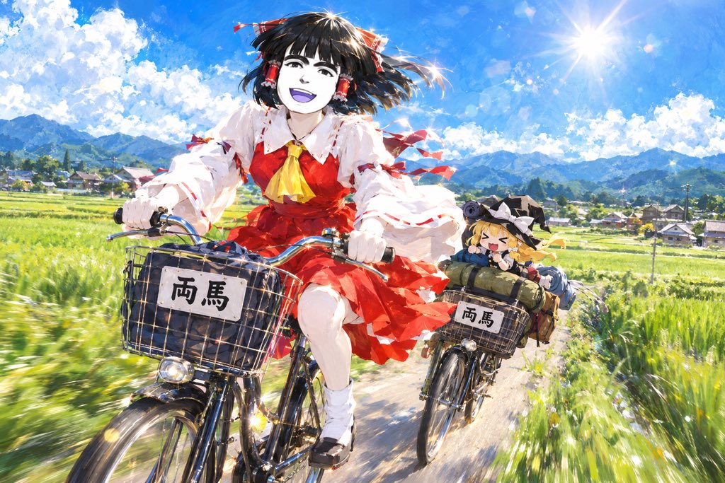 18yuukasama's tweet photo. 『あだゔ様の日本一周の旅・壱
〜まだ見ぬ海を目指してwithちび魔理沙〜』
（※このポストがアップされている頃には、
もう海に辿り着いてましたねおめでとうです。）
#あだゔ　#adavchan https://t.co/07WZ1C3IrT