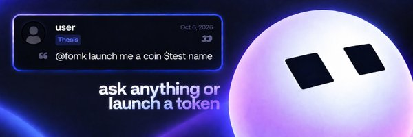 fonkbot's tweet photo. $fonk  is now LIVE.

a first-ever bot to answer your questions or launch your coins within a fomo thesis

fomo profile: https://t.co/3QQUPx7O4W

we've seen many agents performing well in the past few weeks, and still we didn't have any agents right inside the trenches

so we thought, why not bringing the grok experience into the trenches?

we've built @fonkbot on grokbot, and it works right inside @fomo theses under $fonk coin

launch a coin if holding $100+ worth of $fonk
just post a fomo thesis under the fomk coin:
@fonkbot launch me a coin

ask pretty much anything, just like you would use @grok on x

just post a fomo thesis under the fomk coin tagging @fonkbot , and you'll get a reply within 1 minute
the idea is giga simple - bringing an actually useful AI agent directly into the @fomo experience, without leaving the trenches