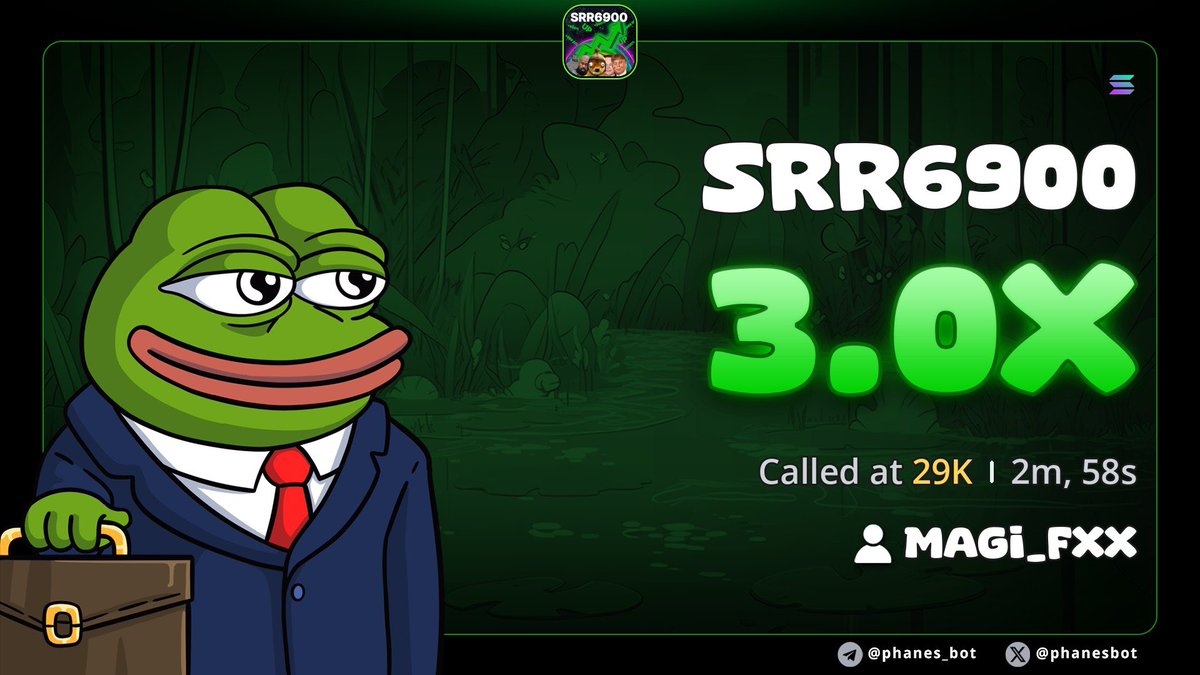 MAGIC_FXX's tweet photo. 3x profit on $SEE6900

6NAjDNyty75Ro39r3mvuLvjShGUWRvxj7YtJrKcLpump https://t.co/BPjIAVUEIu