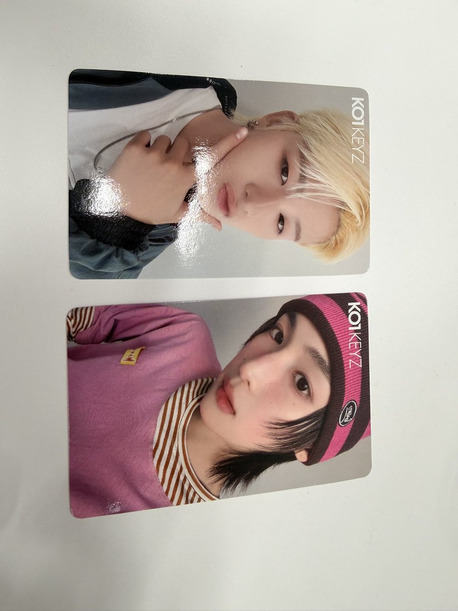 01240124k's tweet photo. KO1KEYZ トレカ 選出店舗 HMV トレカ

【譲】選出店舗 小野
HMV店舗  杉山

【求】 同種 照井(HMVのみ安部も可)

本日栄付近、または郵送での交換希望
お気軽にお声掛けお待ちしております🙇🏻‍♀️

 #KO1KEYZ交換  #KO1KEYZ https://t.co/Rwj7zhl45n