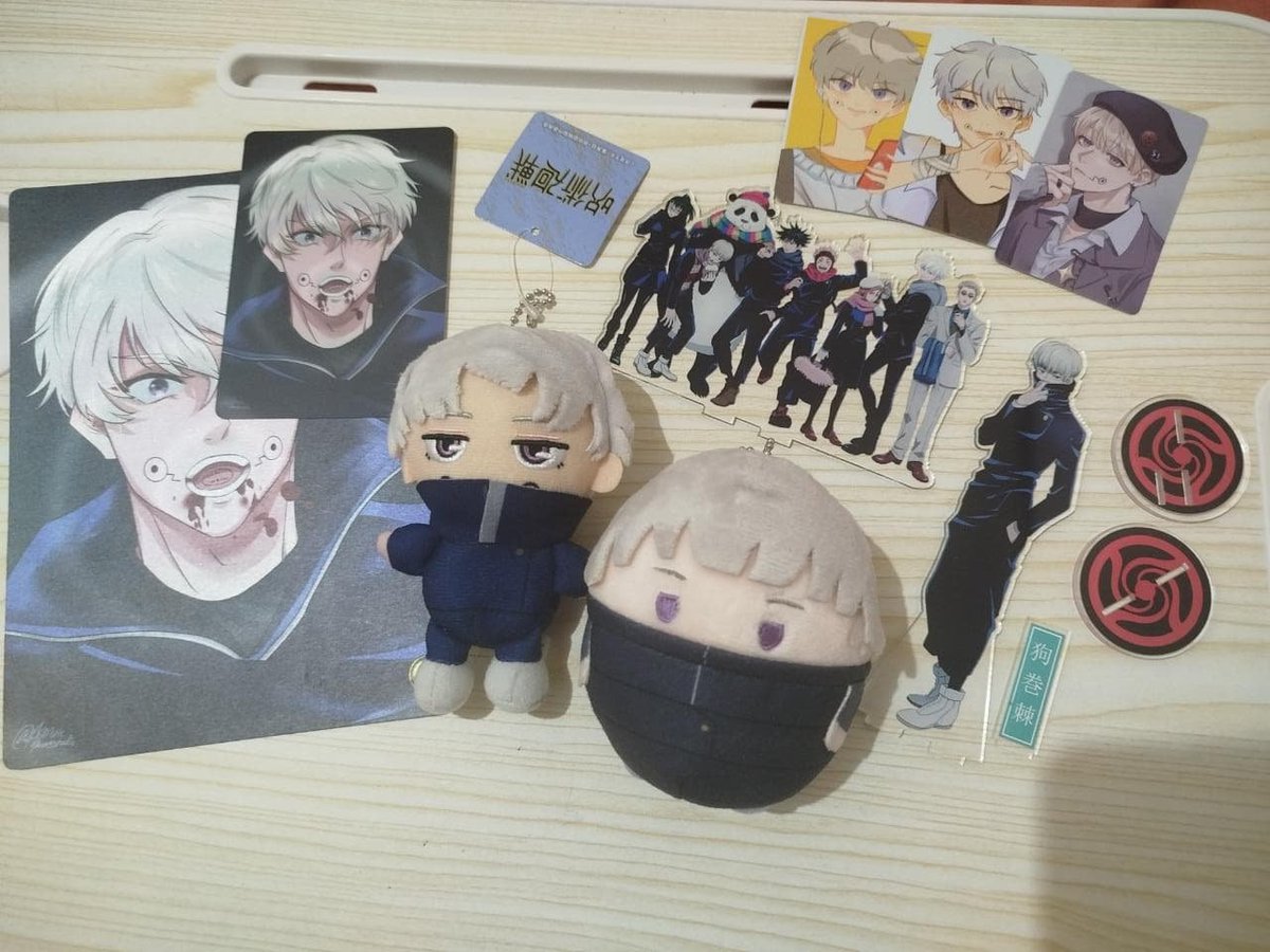 osdziary's tweet photo. want to sale aab inumaki toge (fuwa s, voice mascot, art print, photocard)

prefer take all 120k (satuan bisa pc)

t. #warungjjk #warungjujutsu #warunganime https://t.co/VLAcDQp5iq