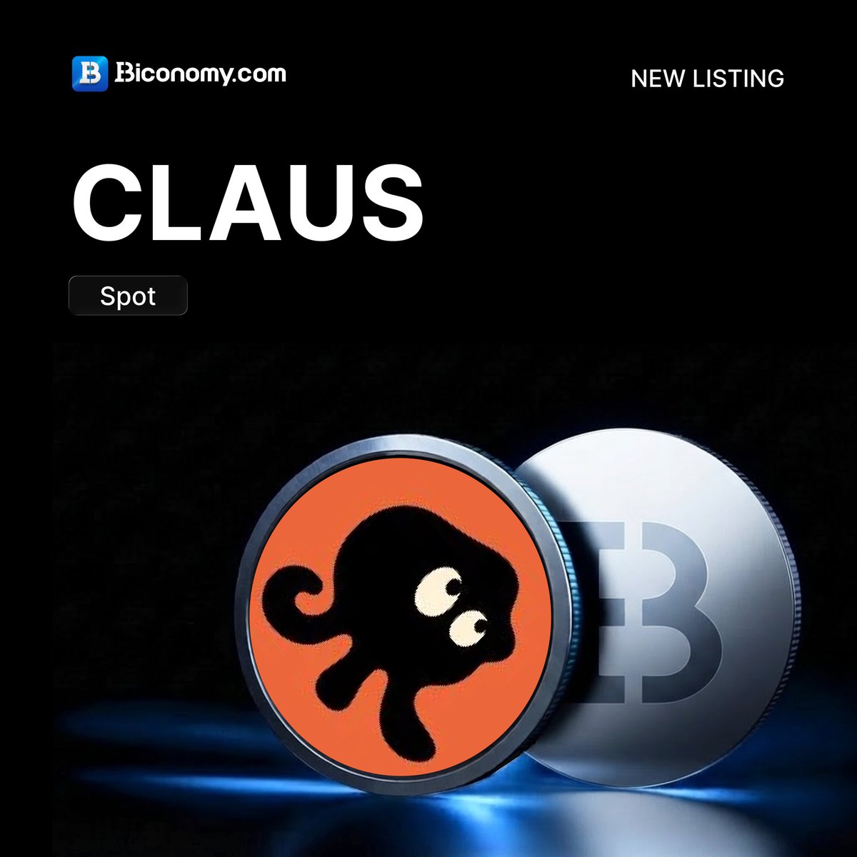 BiconomyCom's tweet photo. 🚀 New Listing🔥  $CLAUS

We are excited to announce that @ClausCoinETH listed on @BiconomyCom! The $CLAUS/#USDT spot trading pair will officially launch on October 6, 2026, 12:00 (UTC).🔥

About #claus：
UCLAUS (Claus) is an innovative Meme token deployed on the Ethereum network, built around Uniswap v4 Hooks to create an evolving and customizable trading mechanism. The project uses trading fees to support token buybacks and burns, liquidity development, and ecosystem growth, exploring the combination of Meme culture and on-chain innovation to build a more interactive and sustainable token ecosystem.

Details👉[https://t.co/ymMwCVn9hX]

#BiconomyCom #BIT #Crypto #Trading #cryptomarket #cryptocurrency #cryptonews #web