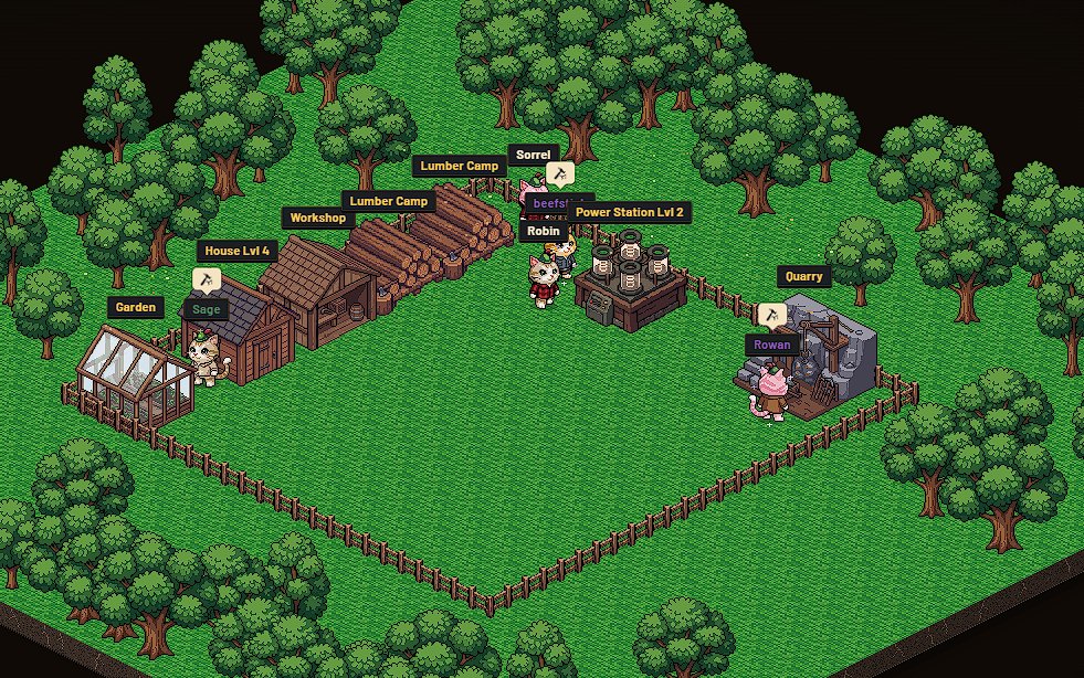 big_wigger's tweet photo. started my @pawsofsherwood  journey this week got two epic cats upgraded to smallholding working on homestead next!

game is pretty fun and the coolest part about it is that you earn blue chip stocks and the token as you play pretty sure this has never been done cool tek! https://t.co/1leFlZYXZW