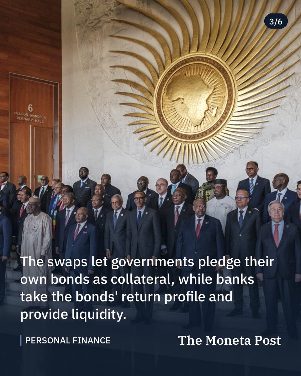 TheMonetaPost's tweet photo. African governments tap obscure swaps, risking creditor losses

Angola, Nigeria, and Senegal have used total return swaps to raise billions from banks, but the instrument shifts losses to regular bondholders if debt restructuring occurs.

#finance #economy #sovereigndebt https://t.co/ynqBggGISG