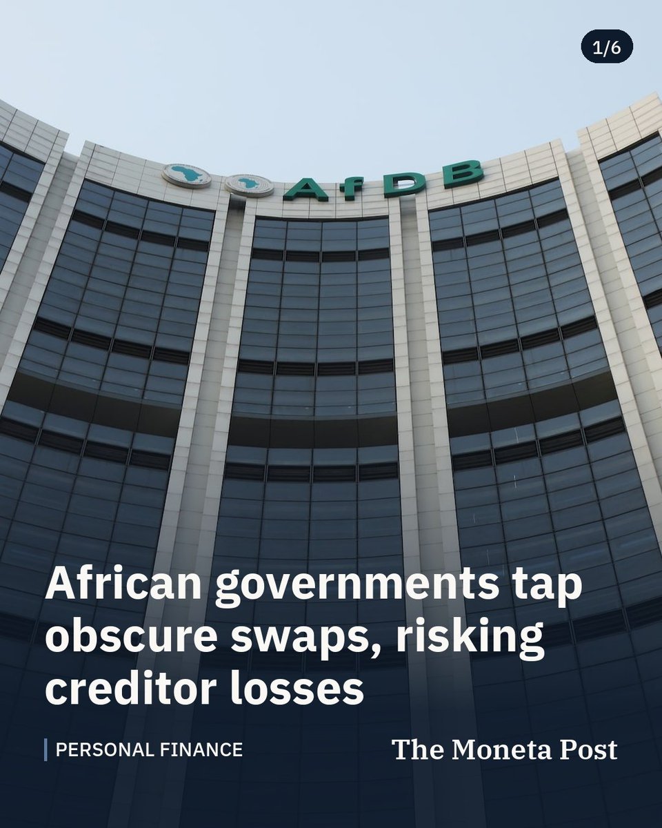 TheMonetaPost's tweet photo. African governments tap obscure swaps, risking creditor losses

Angola, Nigeria, and Senegal have used total return swaps to raise billions from banks, but the instrument shifts losses to regular bondholders if debt restructuring occurs.

#finance #economy #sovereigndebt https://t.co/ynqBggGISG
