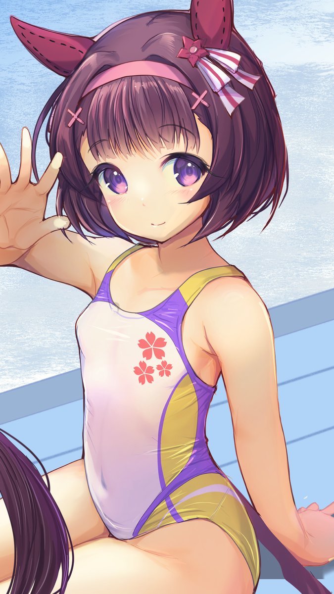 yasin_tgw's tweet photo. フラワーちゃん競泳水着 https://t.co/YCvVzzJLi4