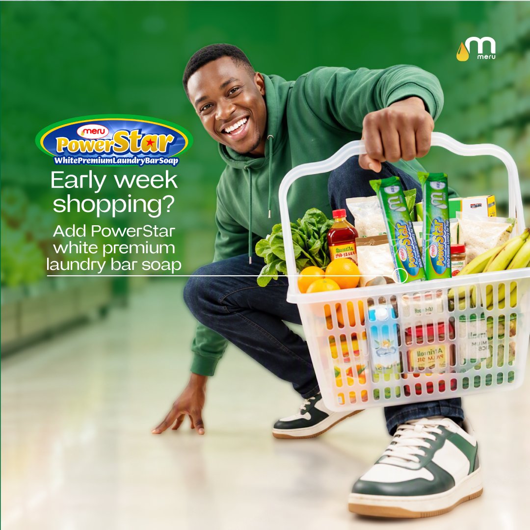 MTMERUMILLERUG's tweet photo. Early week shopping? Don't forget to add PowerStar White Premium Laundry Bar Soap to your basket!
Keep your laundry fresh, clean, and stain-free all week long
#PowerStar #EarlyWeekShopping #LaundryEssentials #Meru #CleanLiving https://t.co/VtzzeccZ90