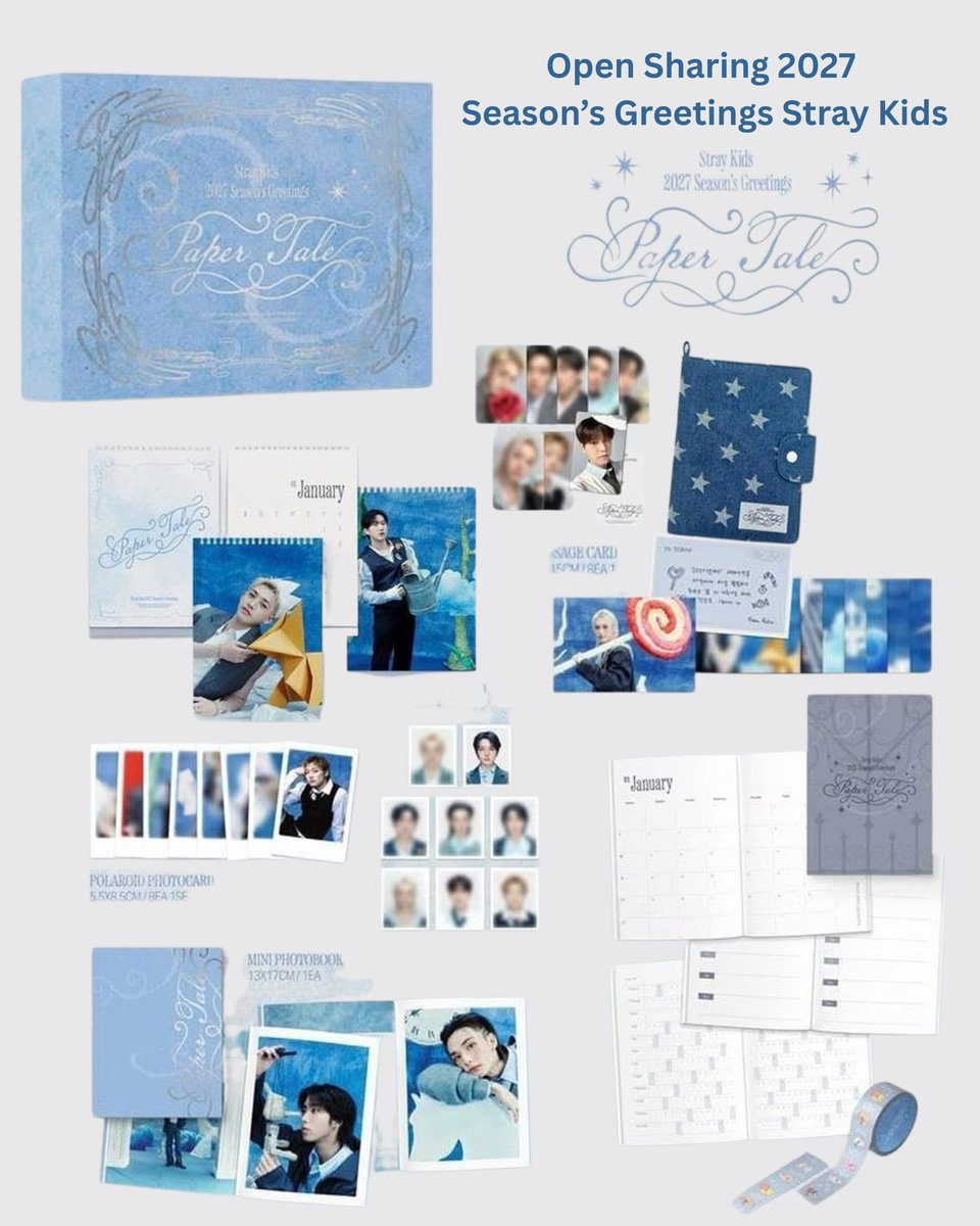 madeyourdday's tweet photo. OPEN SHARING 2027 SG STRAY KIDS PAPER TALE

💸 Price on pict
📆 CLOSE : 13/10/2026

🛍️order by chat
💬 https://t.co/vFA1C4Wy3b
‼️Link PO: https://t.co/y5xXAqb0Mo…

❌packing
✅Cicilan konfirmasi ke Admin (Bookslot min.50% dari DP)
✅GO
✈️ est bersih ina
🏠Depok https://t.co/QZhhmZ5Afp