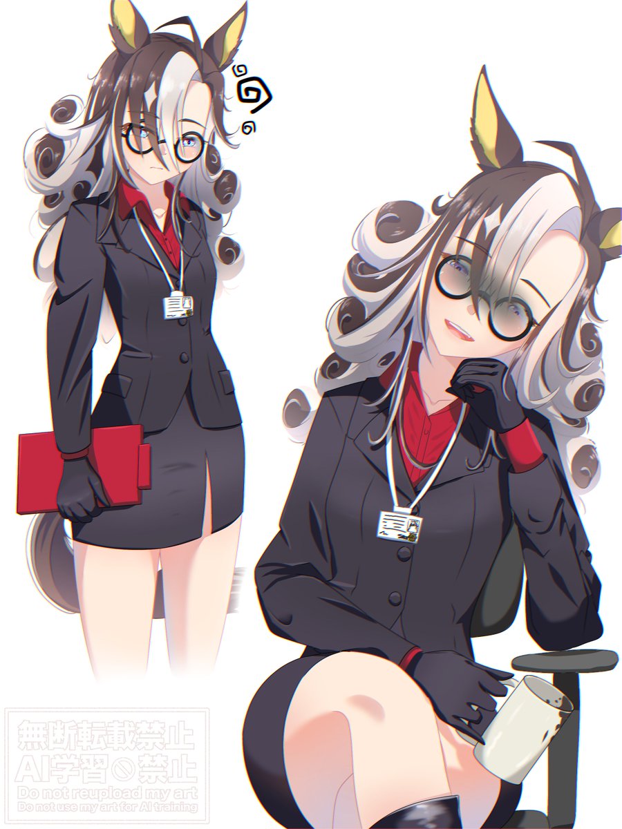 Furaito7788's tweet photo. Dream Journey x Pandemonica(Helltaker)

#umamusume https://t.co/fh4g95hx0z