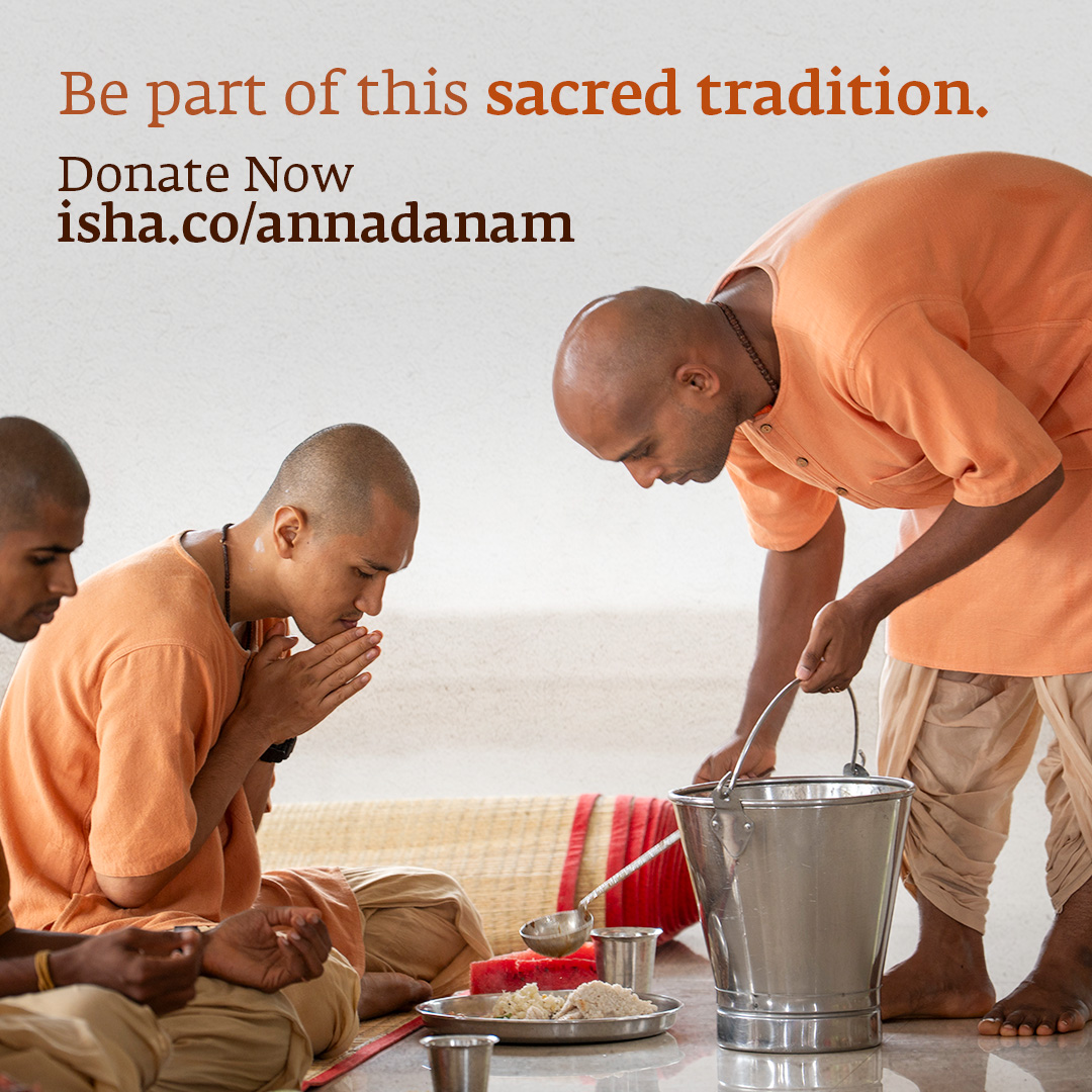 ishafoundation's tweet photo. Be part of the timeless tradition of offering Annadanam on the auspicious occasion of Mahalaya Amavasya and honor all who have come before us.

Donate: https://t.co/2azak5u2Z3 https://t.co/kn9K42pPSz