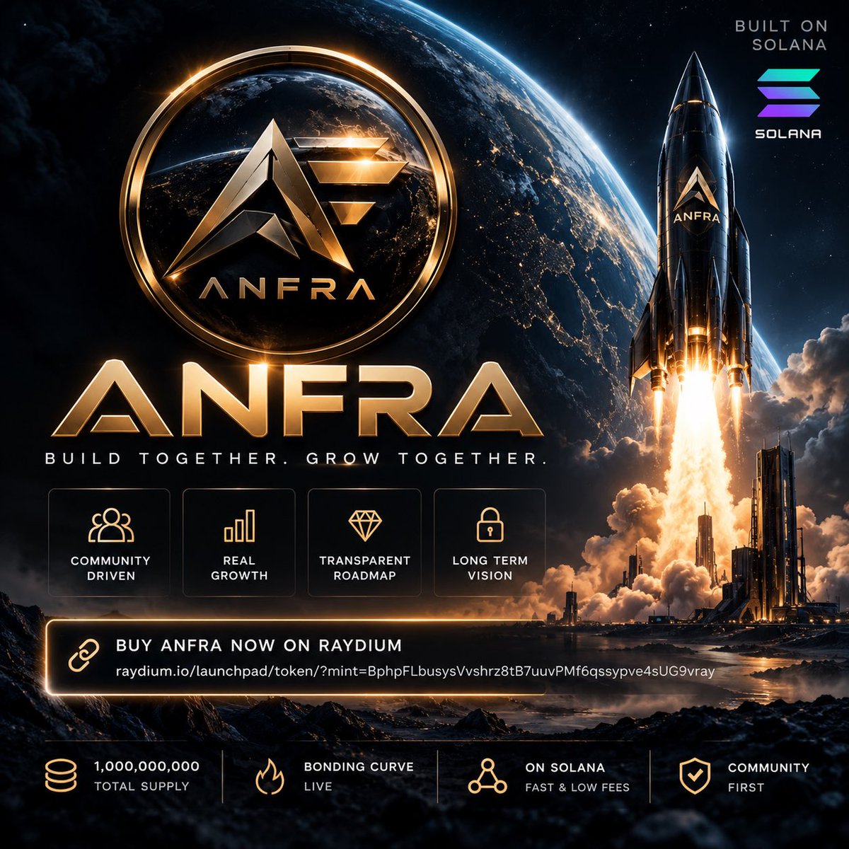 PetruFrat's tweet photo. THE SIGNAL IS LIVE. 📡

ANFRA has entered the Solana ecosystem.
Early stage. Limited supply. One direction.

https://t.co/mJEaArEh0R 

#ANFRA #SOL #Solana #Raydium #Crypto #Web3 #DeFi #Memecoin #SolanaMemecoin #CryptoTwitter #Altcoins #Blockchain https://t.co/9Z0oEazzpU