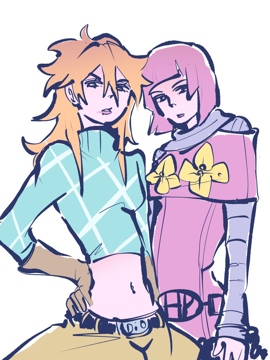 ponkichi_072's tweet photo. 色つけたらくがき載せとく
 #jjba https://t.co/sYpoQrfgmM