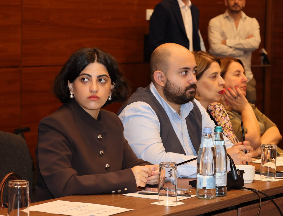 UNDPGeorgia's tweet photo. As Georgia enters its new climate reporting cycle under the Paris Agreement, we are discussing progress, gaps &amp; ways forward.

With @agricultureGEO &amp; @theGEF, UNDP supports Georgia in strengthening its climate reporting system.

➡️https://t.co/RtGFKpauIS
#ClimateAction https://t.co/61TkTfARiQ