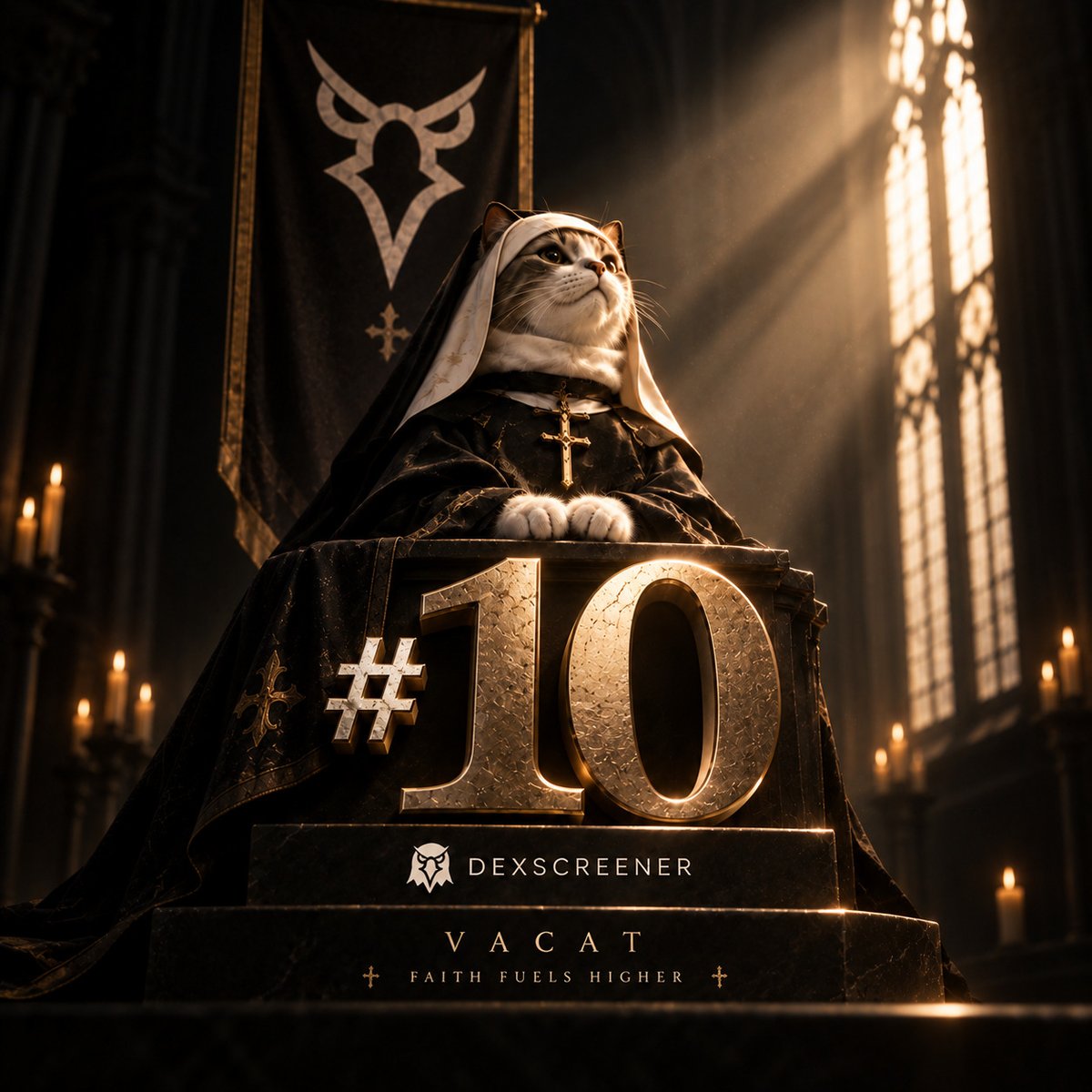 lil_vacat's tweet photo. Holy paws claimed #10 on DexScreener
$VACAT https://t.co/TFIouuYDMt