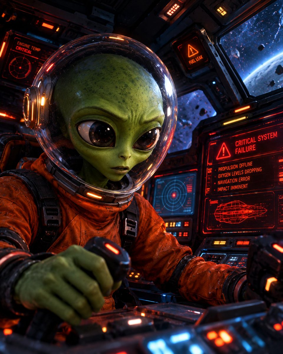 MarzAlienn's tweet photo. Before MARZ ever stepped onto Earth, he was travelling through space toward a destination he had chosen.

Then his spacecraft began to fail.

He fought to regain control.

He didn't know it yet, but the journey he planned was already over.
A different journey was about to begin. https://t.co/XyPghQ9Ovu