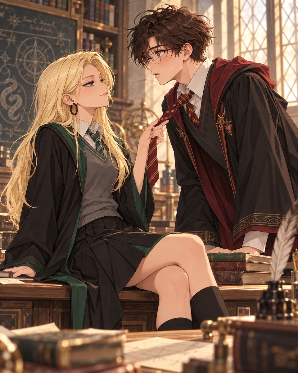 Medromard's tweet photo. I got something brewing. Though it might take a while to make. Stay tuned. Enjoy this in the meantime. #malfoid #malfoy #harrypotter https://t.co/mr9go9c9Zt