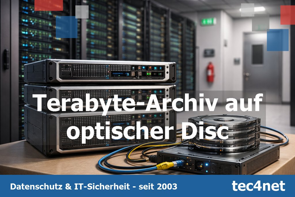 tec4net's tweet photo. Neue optische Disc soll Terabytes jahrzehntelang archivieren

Eine neue optische Speichertechnik des US-Unternehmens Folio Photonics soll ein bis zwei Terabyte pro Disc speichern und Daten mindestens 50 Jahre lang lesbar halten. Statt klassischer Scheiben nutzt das Verfahren eine mehrlagige Kunststofffolie mit fluoreszierenden Farbstoffen. Die aktuelle Generation umfasst 16 Schichten, künftig sollen bis zu 32 möglich sein.

Die Technik richtet sich vor allem an Rechenzentren und Archive mit großen Mengen sogenannter kalter Daten. Dazu zählen Forschungsdaten, medizinische Archive, Unternehmensunterlagen, Filmbestände und Trainingsdaten für künstliche Intelligenz. Festplatten benötigen Strom und verschleißen, Magnetbänder müssen regelmäßig auf neue Generationen umkopiert werden.

Beim neuen Verfahren verändert ein Laser die Fluoreszenz gezielt in einzelnen Schichten. Beim Lesen wird das ausgesendete Licht ausgewertet. Die Discs sind einmal beschreibbar, sodass gespeicherte Daten nicht nachträglich verändert oder gelöscht werden können. Das kann auch einen Schutz gegen Ransomware bieten.

Folio Photonics strebt niedrige Medienkosten, geringen Energieverbrauch und eine Lebensdauer von 50 bis 100 Jahren an. Die Markteinführung ist für 2027 geplant. Allerdings fehlen noch belastbare Praxiserfahrungen zu Haltbarkeit, Schreib- und Lesegeschwindigkeit. Auch die Integration in bestehende Rechenzentren und die Wirtschaftlichkeit müssen sich noch zeigen.

Die langfristige Archivierung großer Datenmengen zeigt, wie eng Speicherstrategie, Datenschutz und IT-Sicherheit verbunden sind. Wer Daten über Jahre vor Verlust, Manipulation und unbefugtem Zugriff schützen will, sollte technische Maßnahmen und Sicherheitsanforderungen regelmäßig prüfen.

Quelle:
https://t.co/nJFigWjur7

Datenschutz: Archive und Backups rechtskonform gestalten
https://t.co/BbD0o6coSa

Wir sind Experten für Datenschutz und IT-Sicherheit

Profitieren Sie von unserer umfassenden Beratung zu den Themen Datenschutz und IT-Sicherheit. Unser erfahrenes Team unterstützt Sie dabei, Ihre Website und digitalen Dienste datenschutzkonform zu gestalten um die gesetzlichen Vorgaben zu erfüllen.

Kontaktieren Sie uns noch heute und sichern Sie sich praxisnahe Beratung zur Umsetzung der DSGVO und Normen wie ISO 27001, PCI-DSS oder TISAX.

Datenschutz und IT-Sicherheit praktikabel umsetzen – tec4net GmbH

https://t.co/81cUv9N4CU – https://t.co/v9yBSL4qtz – https://t.co/C7DxRzvdc2 – https://t.co/bkRypWkwg7 – https://t.co/ZAIvmIvyRz

Alle unsere NEWS -> https://t.co/s4ld25SGUw
