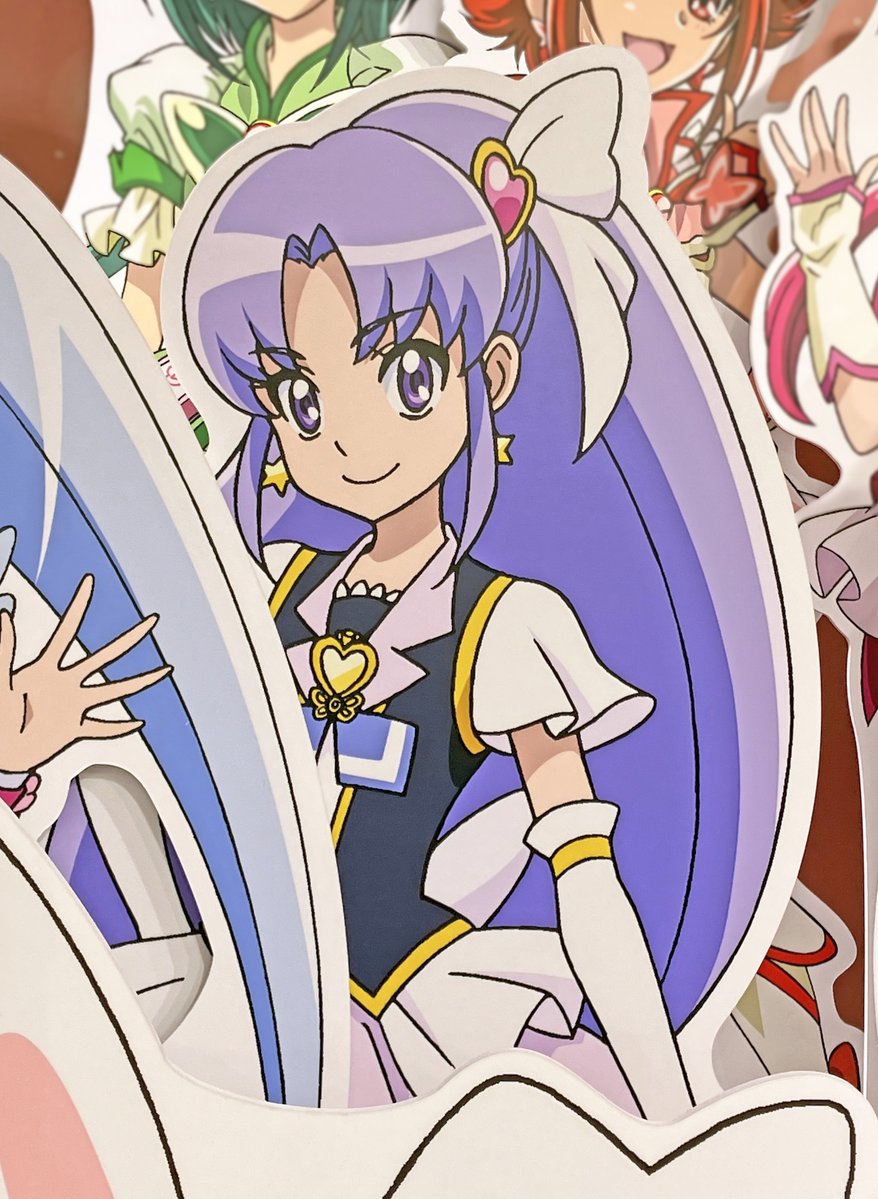 TA_museum's tweet photo. 昨日10/7は『ハピネスチャージプリキュア！』キュアフォーチュンのお誕生日🎂🎉ミュージアムではキュアフォーチュンやパートナー妖精のぐらさんにも会えます💜ぜひ探してみてください👀ショップで販売中のグッズもチェックしてくださいね✨＃precure https://t.co/CdY1aAwlFv