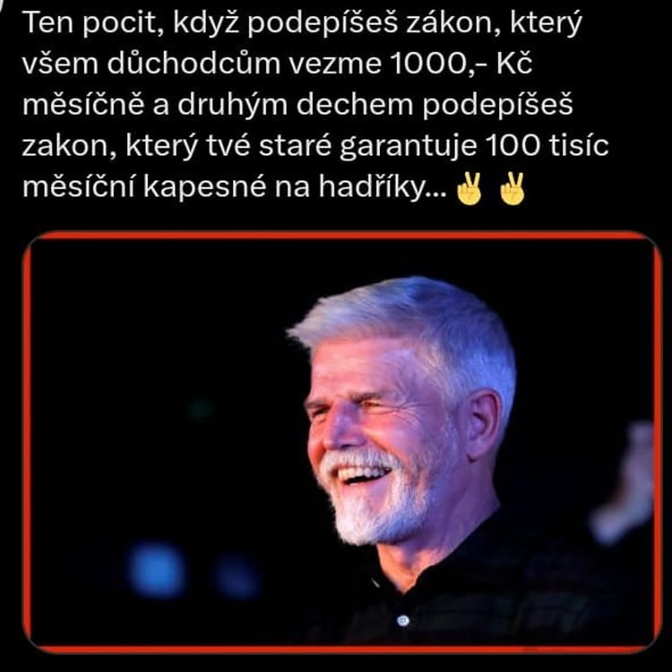 JZdesena's tweet photo. Možná toto byla ta chvíle, kdy jste si měli říct: "Sakra, nezvolili jsme blbě?". Zděšenka! @prezidentpavel https://t.co/sa3DjmOEbS