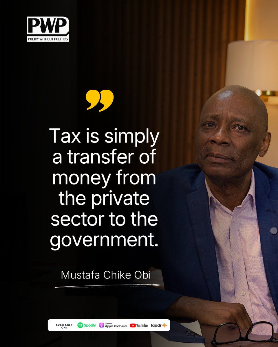 PWPpulse's tweet photo. Effective tax policy requires shifting focus from mere revenue generation to building transparent public trust.

When value-added taxes remain regressive and place an undue burden on the private sector, sustainable economic development depends on fiscal accountability and strategic reform.

#PolicyWithoutPolitics #PWP #TaxPolicy #MustafaChikeObi #DrKenIkpe