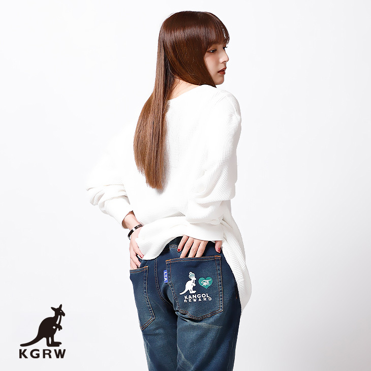 KANGOLREWARD's tweet photo. 立野沙紀さんとのコラボアイテムが本日17時より受注予約開始しました🐹💚
今回のコラボは半袖Tシャツ、スウェットデニムパンツ、バングルをリリース🌟
こちらのアイテムは【男女兼用アイテム】となります🙌
詳細・ご購入はコチラ🛒
https://t.co/Dr10L6QRqE
#KANGOL #KANGOLREWARD #KGRW #カンゴール #立野沙紀　  
@tateno_saki1113