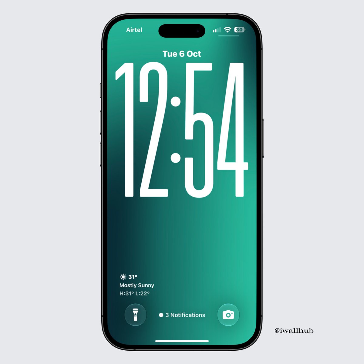 iwallhub's tweet photo. Green iPhone lock screen.
Big white time. No extra widgets. Clean color, nothing loud.
Would you actually keep this?
Reply YES or NO.
#iPhoneWallpaper #LockScreen #iOS27 #MinimalWallpaper #iPhoneSetup #LockScreenSetup #Wallpaper #GreenAesthetic #iWallHub https://t.co/bUrRx4mTcs