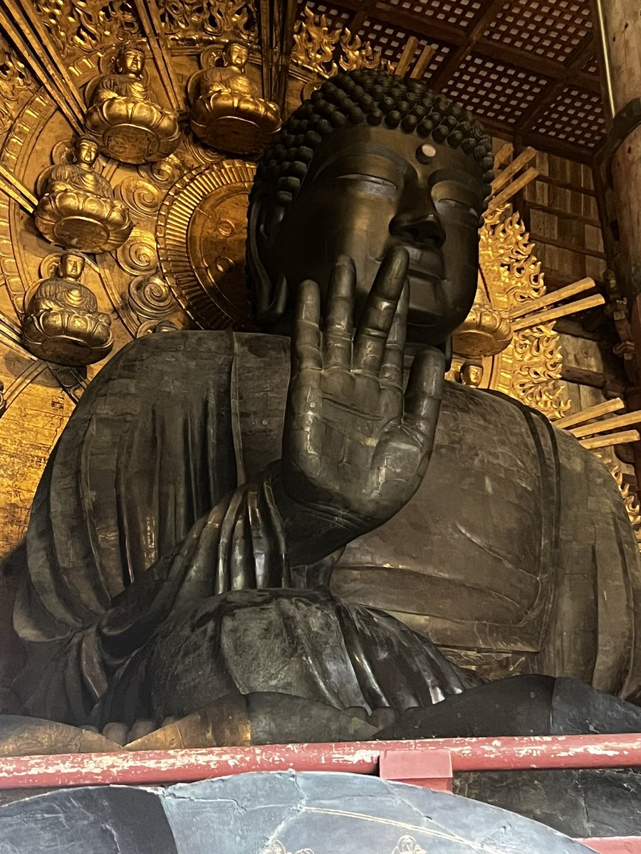 Mminimoi's tweet photo. 室生寺の御朱印の繊細さに震えた🫨仏像好きな私は東大寺の大仏はいつまでも観ていられた。　#長谷寺 #室生寺 https://t.co/mJqwvK1rar