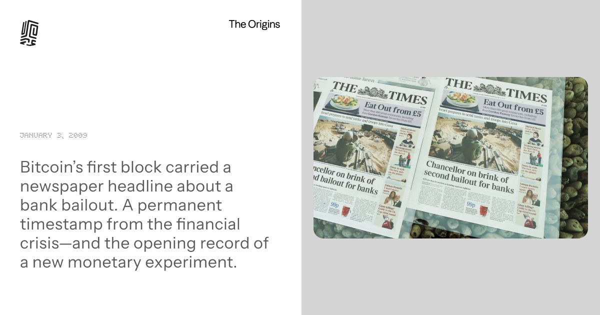 theorigins_xyz's tweet photo. Bitcoin history is full of moments that changed what came next.

Today we’re taking one of those moments back to the record, looking at why it mattered and how that history connects to The Origins.

The event is the history. The artwork becomes the interpretation. https://t.co/UUiVS4Qiqz