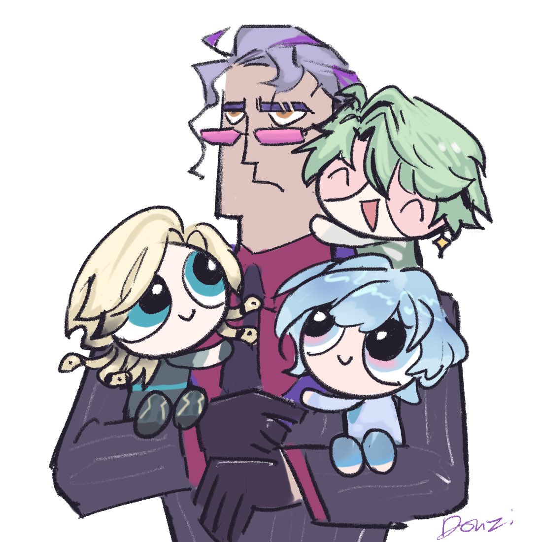 douzi_69's tweet photo. I want to draw #Sontaris then someone said maknae line as ppg😭
Im crying https://t.co/OibAn45kVs
