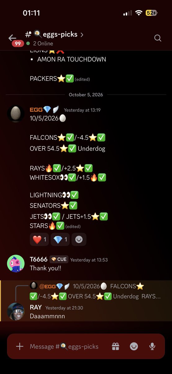 EGG_173's tweet photo. SUBS GOT HUNGRY SO THEY ATE
โ
โ
๐งน๐งน SWEEP US
@MoOfItOFFICIAL @ILYCOOLCAT @Sanskar_4112 @M4stertigerrr
#SportsBettingX #ScriptedSports #MLB #NFL #NHL #MLBParlay #NFLProps #NFLPredictions #NHLPicks #NHLBetting #MOOFIT https://t.co/lhyJDR9z2f