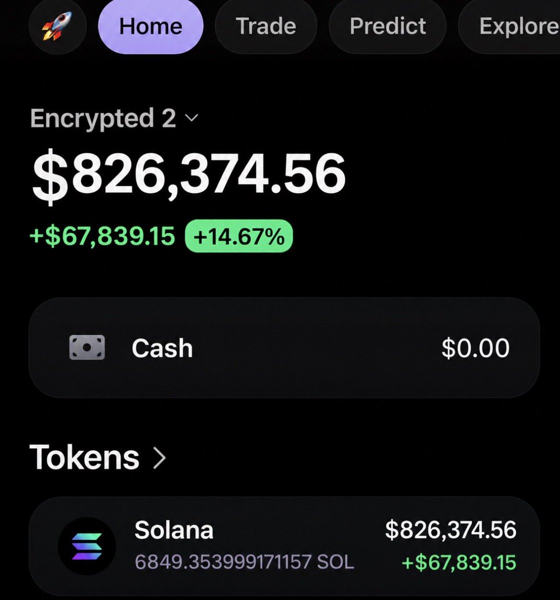 PGPencrypted's tweet photo. I’m truly blessed

Now let me bless one of you guys

Like + RT &amp; drop your SOL addy https://t.co/j0kebKKqvk