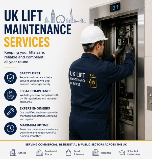 LiftServicing's tweet photo. From offices and apartments to commercial properties, reliable lifts are essential for daily movement. Schedule regular maintenance to support safety, reduce downtime, and maintain dependable lift performance. - https://t.co/X3XtlffIuy
#LondonLiftCompany
#LondonLiftMaintenance https://t.co/UhkeycQCp7