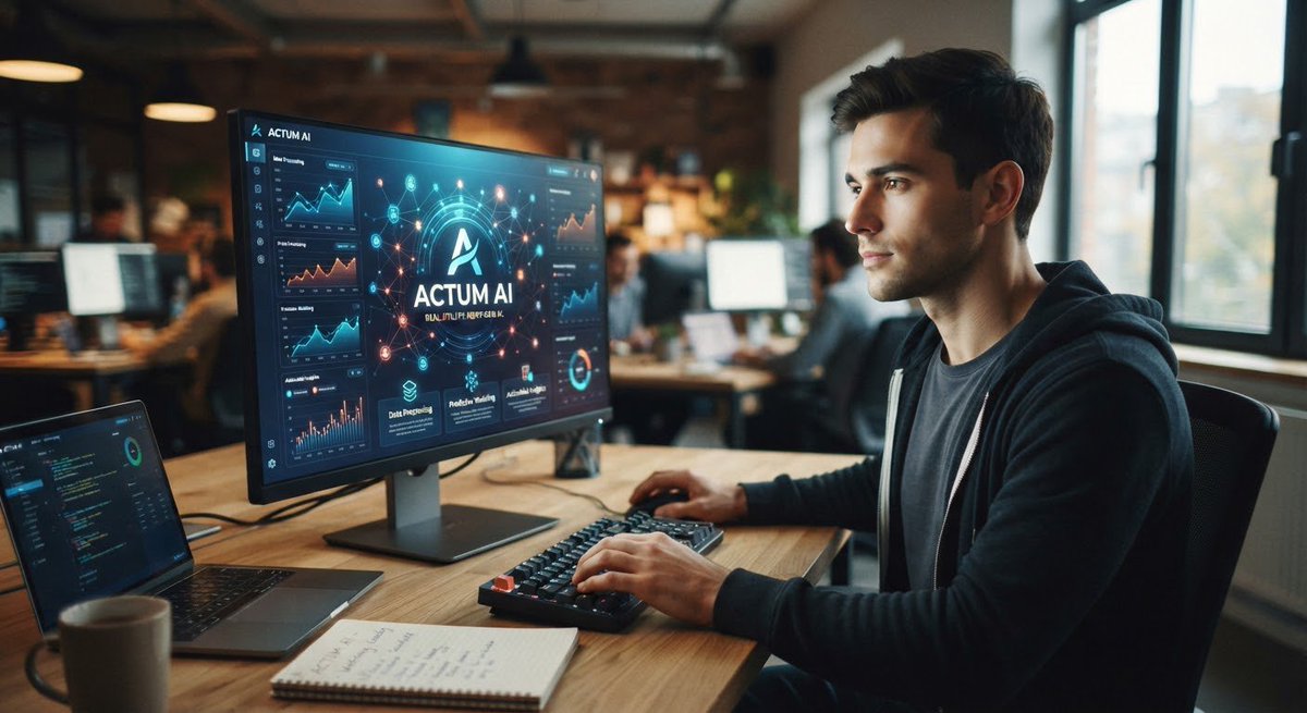 Ibrahim40229653's tweet photo. I’ve been looking into @ActumAI lately.
The AI space is moving really fast.
But I’m more interested in projects with real utility.
Actum AI has definitely caught my attention.
Still early, so I’m watching the development closely.
Let’s see what they build from here. https://t.co/Lm9LDtqsGR
