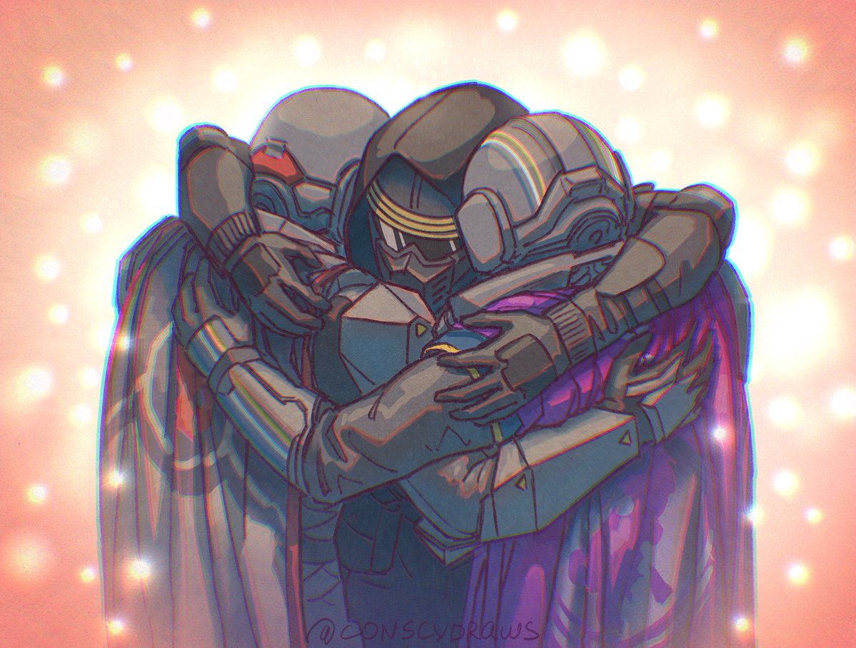 conscydraws's tweet photo. This prompt is Recharge. Nothing can be compared to spending time with friends. And i really like hugs, especially group hugs. Drew it twice. Once from imagination and once from a reference.
#conscydraws #helldivers2 #helldivers2fanart #helldivers2art https://t.co/rMClSB7GfI