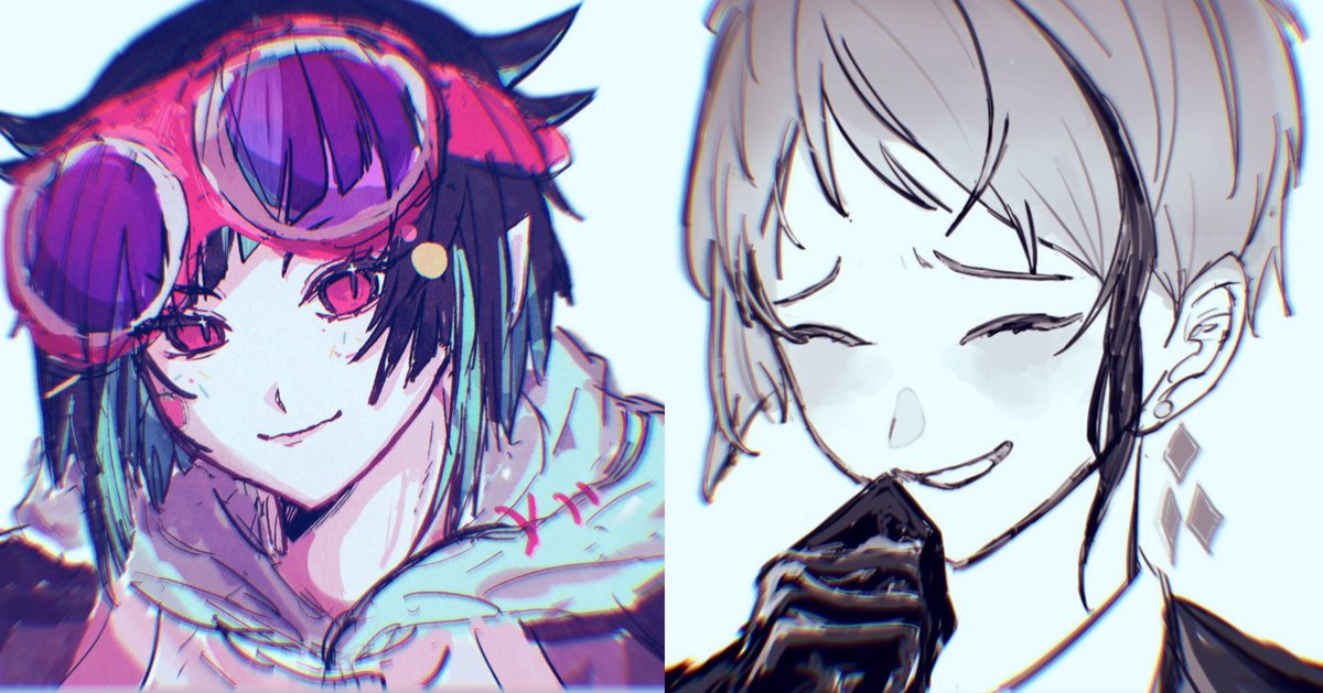 hg_k11's tweet photo. タグお借りします!ゆるくお絵描きしていますꈍ ꈍ♡お友達ください( σ̴̶̷̤. σ̴̶̷̤ )

20↑夢女┆夢.3L〇┆地雷無┆🦇.🐬推し
#twst絵描きさんと繋がりたい 
#ツイステ好きさんと繋がりたい
 #ツイステ学生証
https://t.co/EbIMfJXNla https://t.co/o03TcosaWx