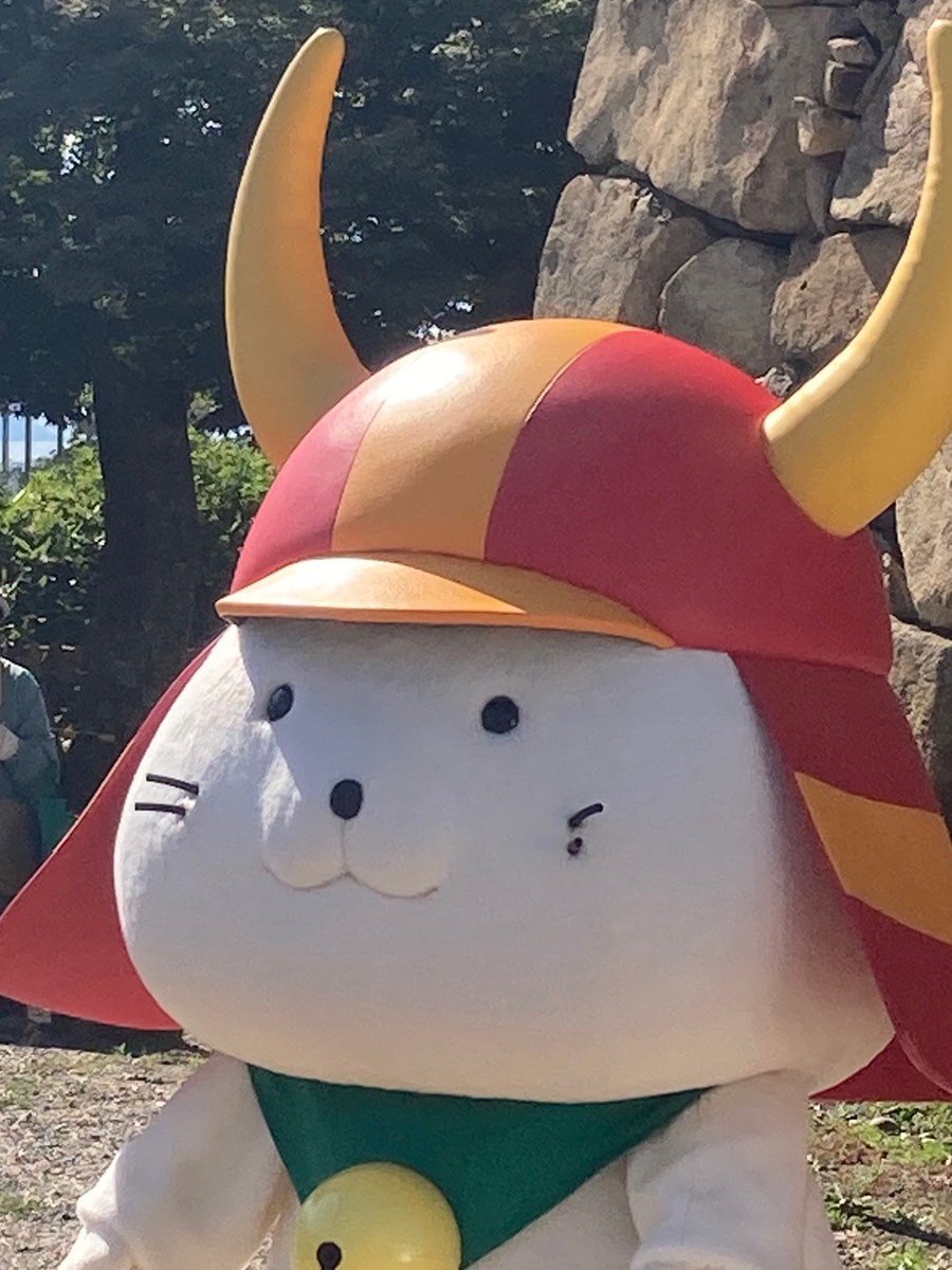 iinosuke_hikone's tweet photo. 本日 #ひこにゃん 殿は #天守前広場 でたっぷりと太陽の光を浴びて、兜がキラリと輝いていたでござる☀️🏯

凛々しく佇んでおられる姿はかっこいいでござるが、やっぱり可愛らしさが勝ってしまうでござるなぁ☺️💕

#いいのすけ #溢れ出る愛らしさ https://t.co/QpBmc3k9QR