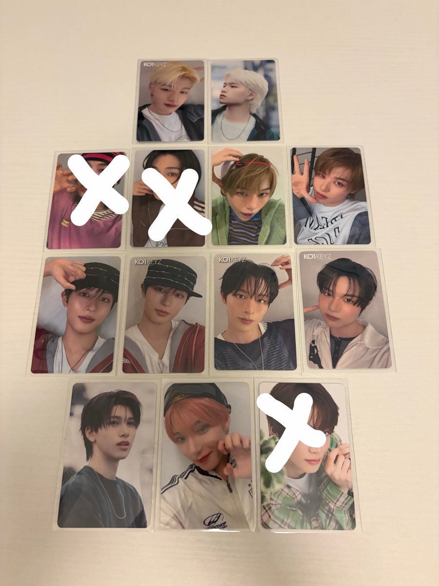 nwchan__'s tweet photo. KO1KEYZ  買取 交換 封入トレカ フォトカード

譲：飯塚、後藤、濱田、杉山、矢田、柳谷、シンヘン、シヨン

求：未使用シリアル>安部

郵送もしくは大阪手渡し希望。
お心当たりありましたらリプやDMにてご連絡お願いいたします。
#KO1KEYZ交換 #KO1KEYZ #KO1KEYZ譲 https://t.co/LISXR2iX3n