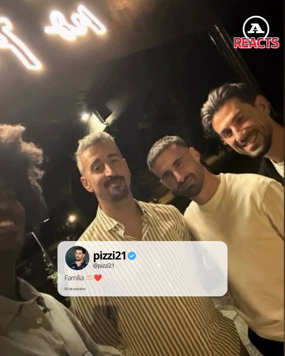 abolapt's tweet photo. O fim de semana ficou marcado pelo reencontro de três dos jogadores com mais jogos pelo Benfica no século XXI: Rafa Silva, André Almeida e Pizzi. 🦅🔴
Pizzi fez questão de partilhar o momento nas redes sociais.
#Benfica #RafaSilva #Pizzi #AndréAlmeida https://t.co/FI44ONKBG4