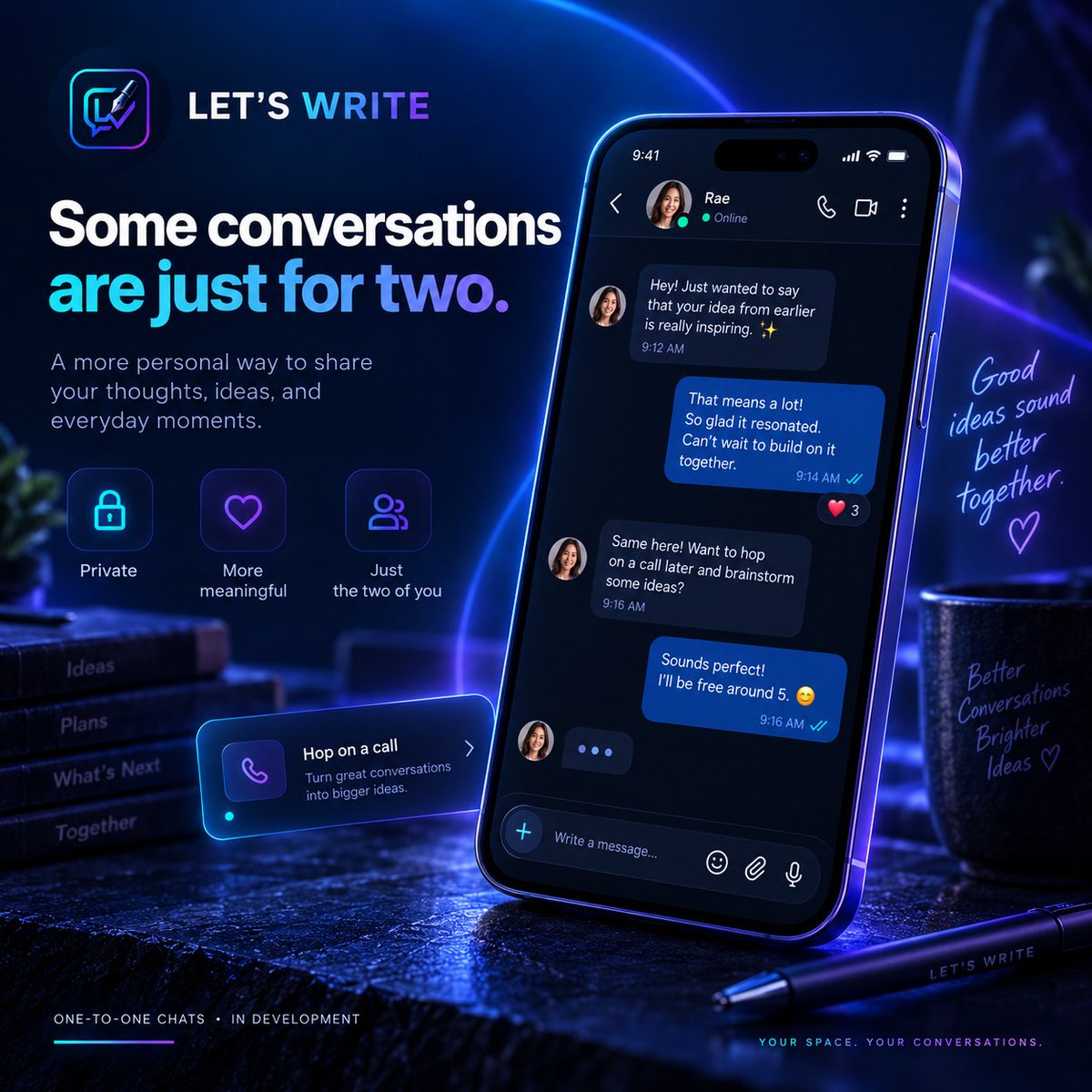 LetsWriteChat tweet picture
