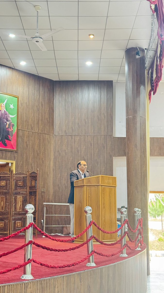 Nimra_Javed_'s tweet photo. Prof. Dr. M. Rafique highlighted how peaceful nuclear applications are directly contributing to achieving the SDGs —from cancer care &amp; food security to clean energy, water management, &amp; climate action, aligning with IAEA's _Atoms for Peace &amp; Development mandate.
#CISSAJK #Seminar https://t.co/TXtEZ4kH5f