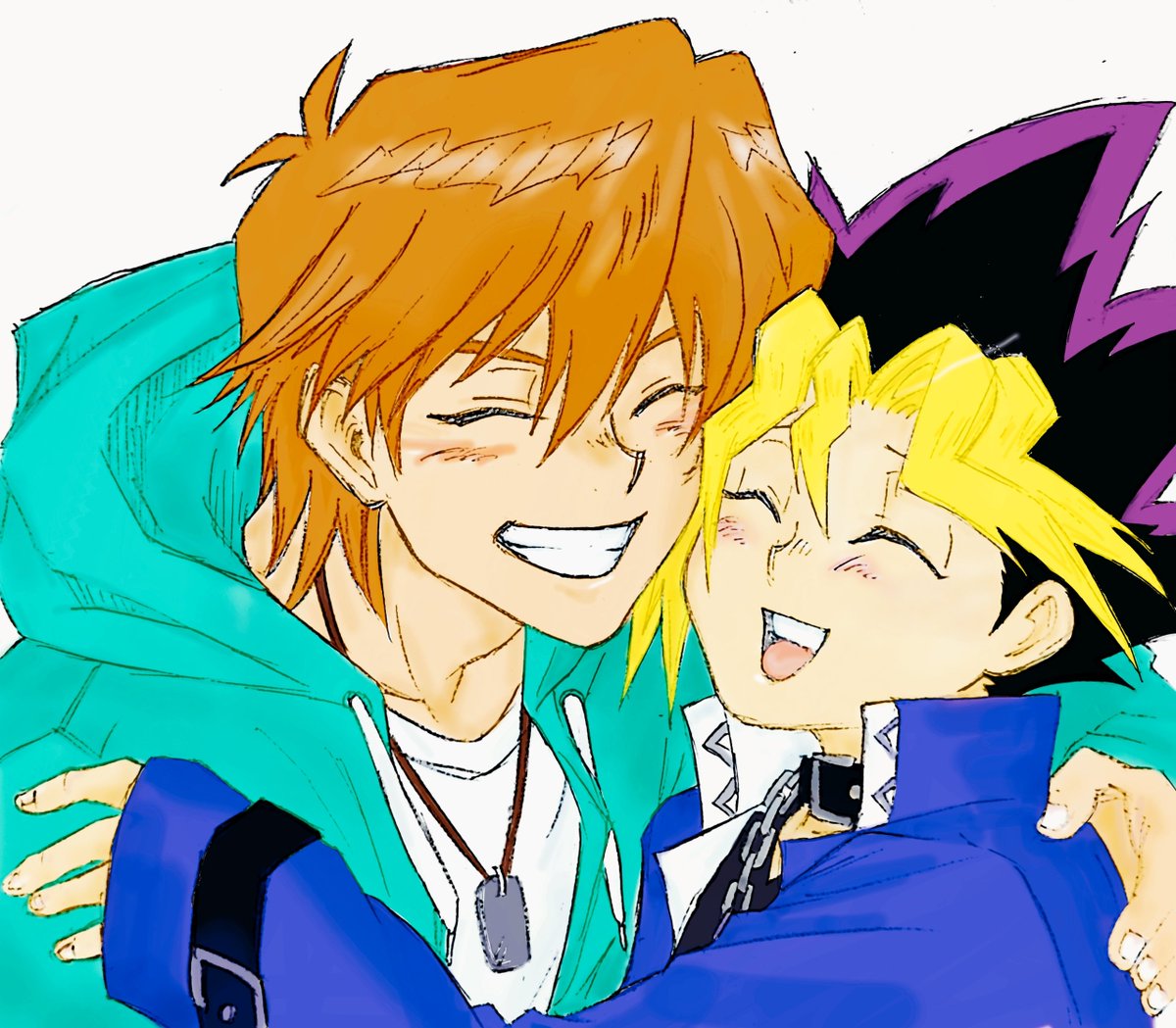 kai_n31's tweet photo. 城ノ内くんと遊戯！

『城ノ内くん、だいすきだ！』 https://t.co/UlmuCEDJLj