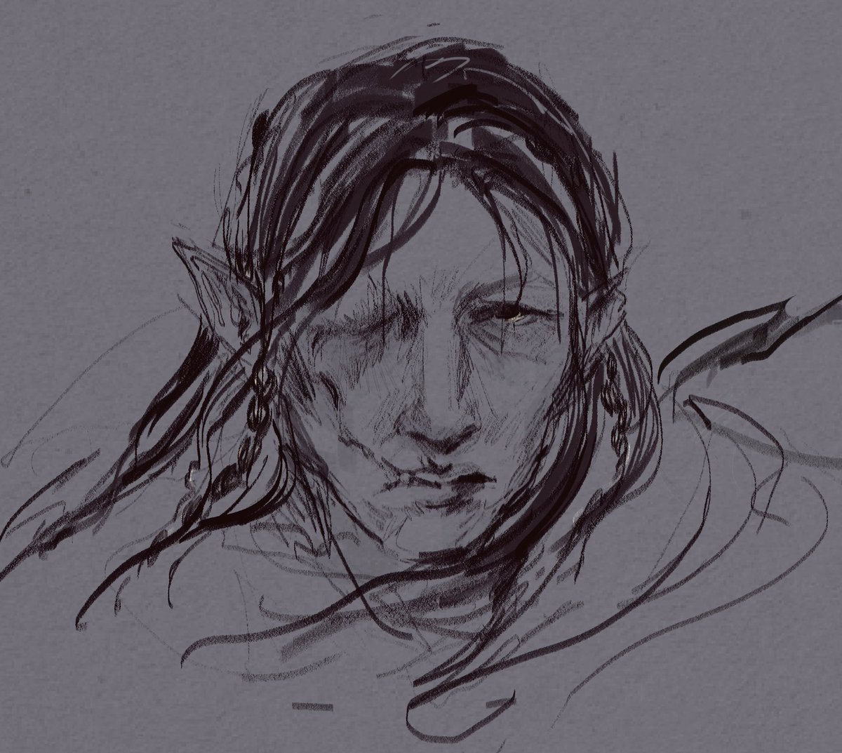 rorveth's tweet photo. age in an elf #thewitcher https://t.co/UO9bb3cXT6