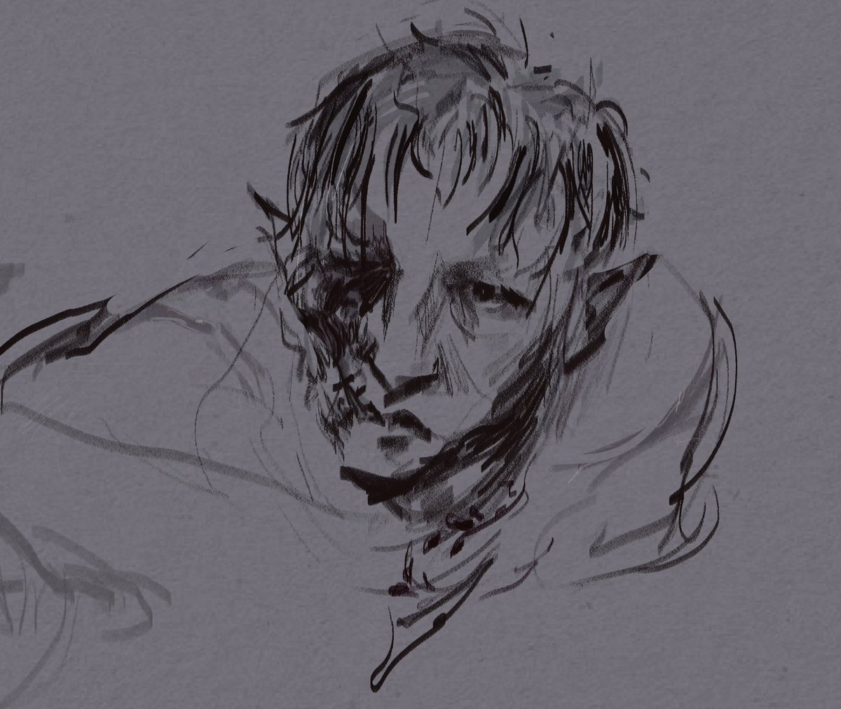 rorveth's tweet photo. age in an elf #thewitcher https://t.co/UO9bb3cXT6
