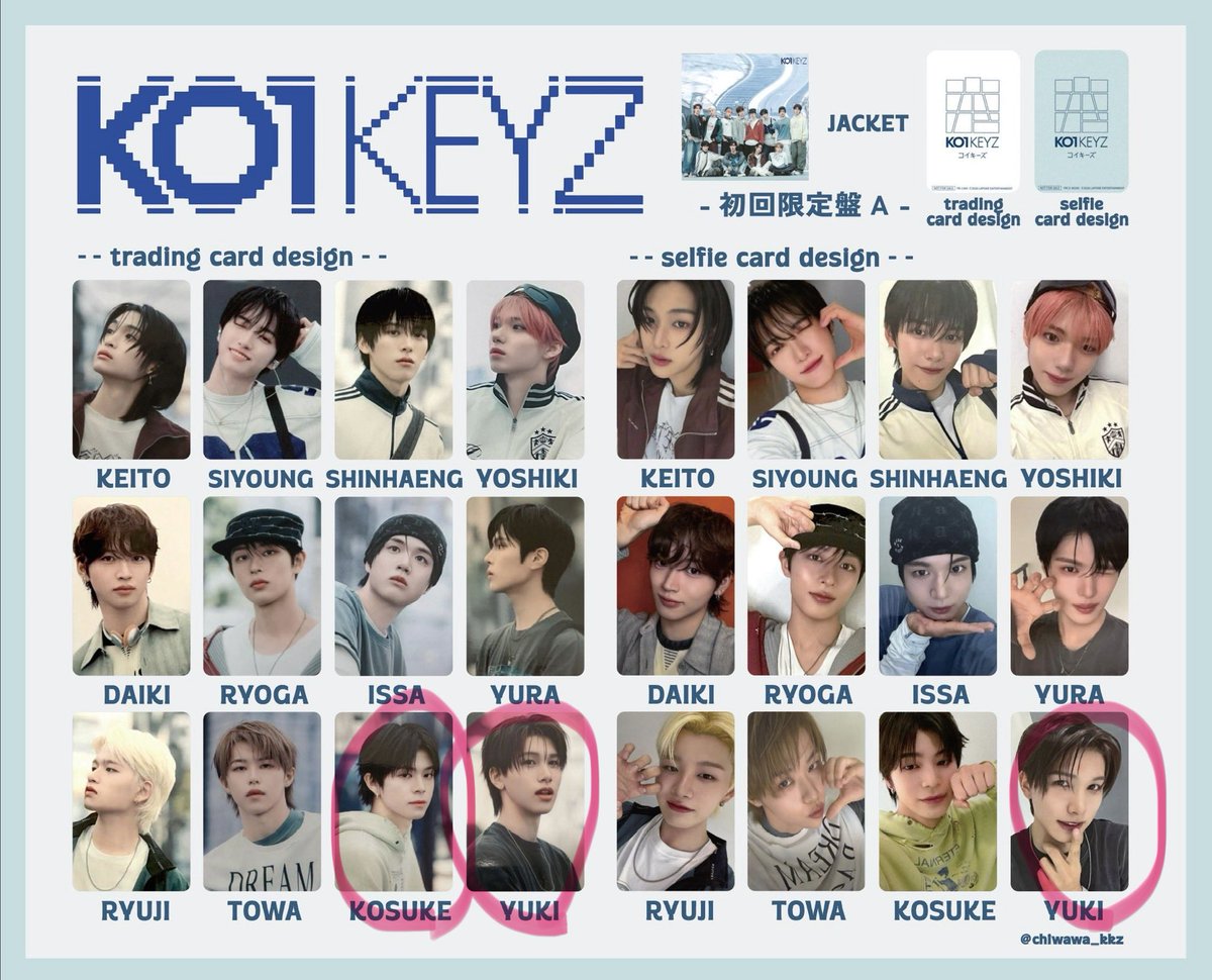 Rw9uF's tweet photo. KO1KEYZ CD封入 トレカ 交換
初回A 初回B 通常盤
譲 画像
求 同種照井、後藤(画像印のあるもの)

hmvフライヤー
譲 加藤、小野、シヨン、濱田
求 照井

本日渋谷手渡し希望
お気軽にお声かけください。 https://t.co/YebZFnRTEu