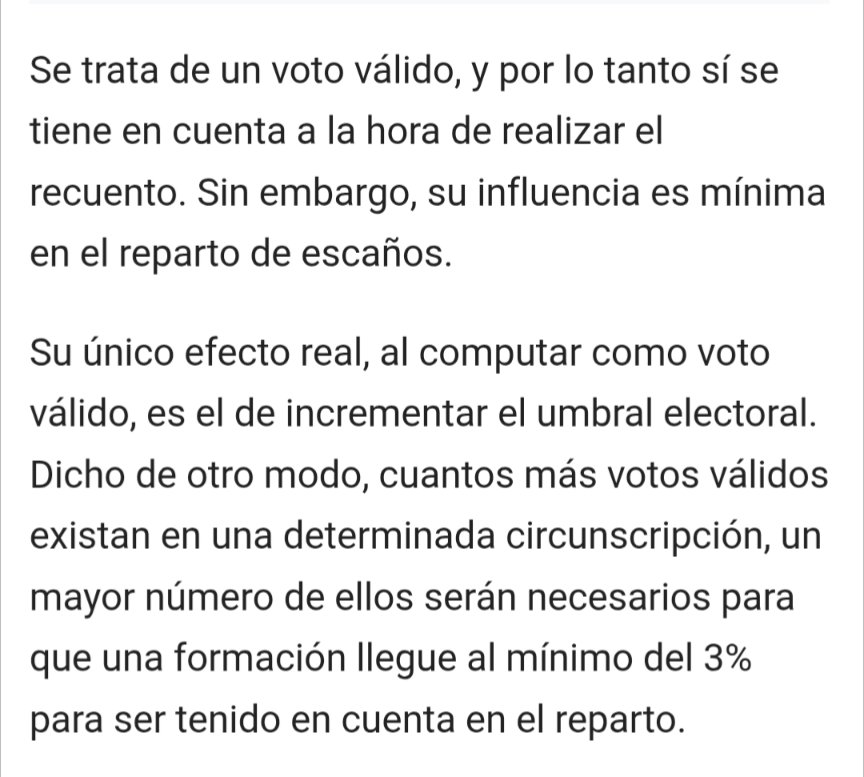 andrss73's tweet photo. @MCxVBC Pues nada se votará en blanco, pero sigo pensando que para cambiar el régimen del 78 hace falta algo más que votar en blanco https://t.co/rWFVQWBt29