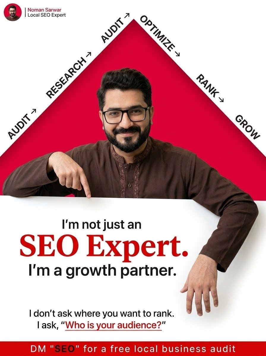 NomanSarwar555's tweet photo. 🚀 I don’t ask where you want to rank.
I ask, "Who is your audience?"
Too many businesses think Local SEO is just about stuffing keywords and hoping to show up on Google Maps.
DM for free SEO audit.
#LocalSEO #SEOExpert #GoogleBusinessProfile #LocalBusiness #NomanSarwar https://t.co/lfHOVmipuK