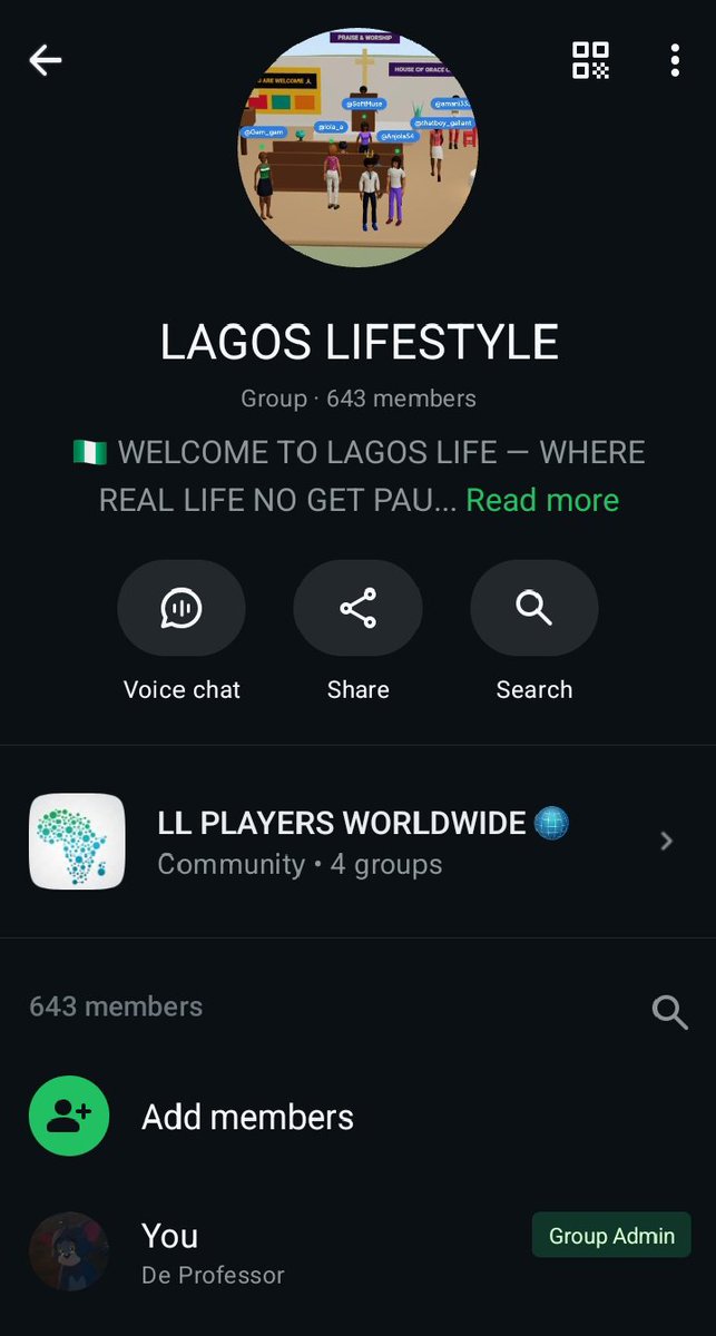 DEPR0FESSOR's tweet photo. Biggest Lagos Life Community? https://t.co/ACt2CVS5Nf