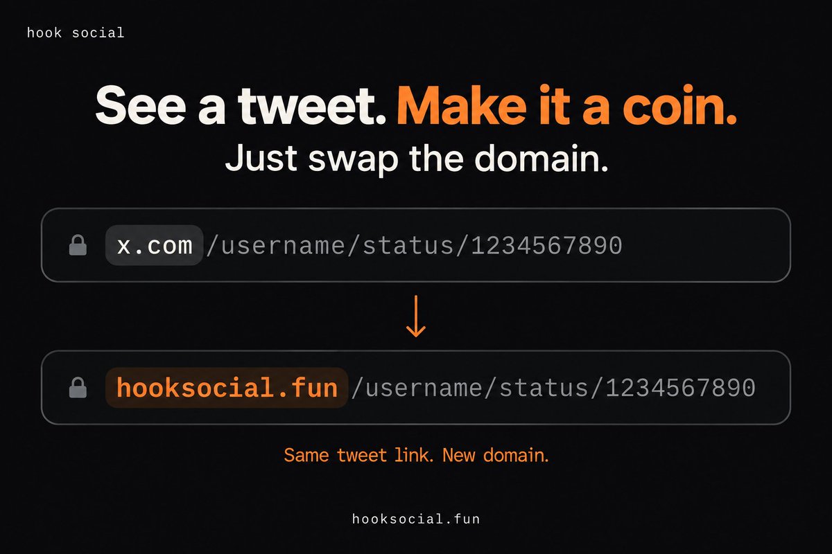 hooksocialpad's tweet photo. if you see a tweet you want to make a coin out of, you can just swap https://t.co/PAEznxyqvt for https://t.co/m4KMnQQAIh in the link https://t.co/gkK2msvWBp