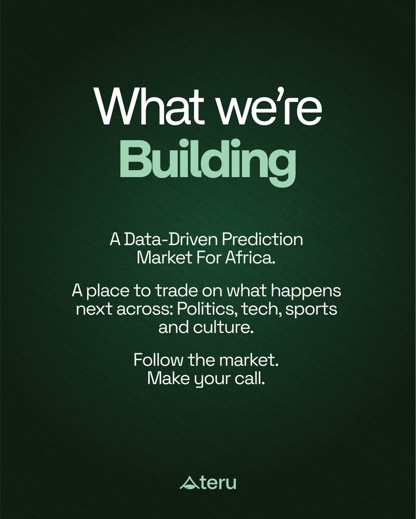 AteruHQ's tweet photo. Ateru is not a betting platform. You’re not gambling or just leaving your opinions in dust. https://t.co/JjFSXIx8hS